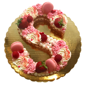 Number or Letter Cake – The Cupcake Factory